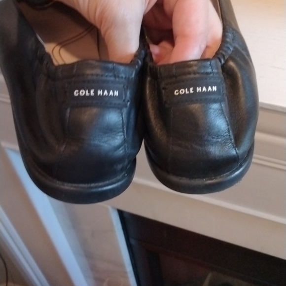 Cole Haan Grand Ambition Ambassador  leather flats black 9B - Picture 9 of 10